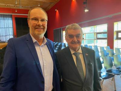 Herbert Reul Innenminister NRW - Landespolitiker des Jahres.